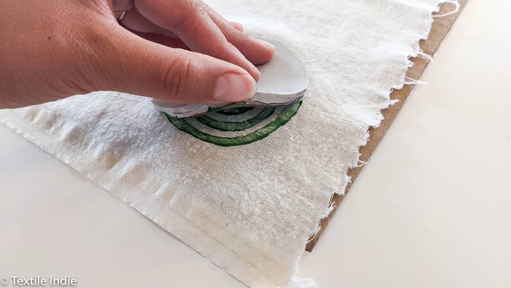 Block Printing with Acrylic Paint Textile Indie