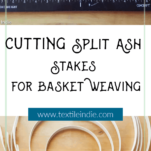 basket reed and basket weaving tools for cutting stakes