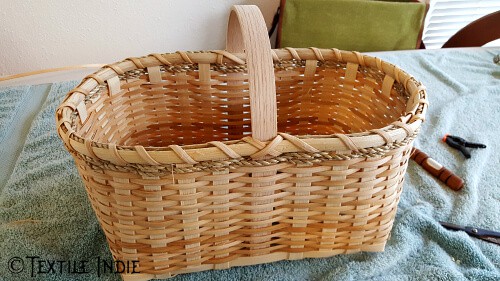 begin bottom of basket