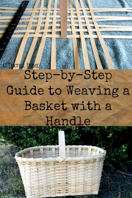 In this step-by-step guide learn how to weave a handmade basket with a handle.