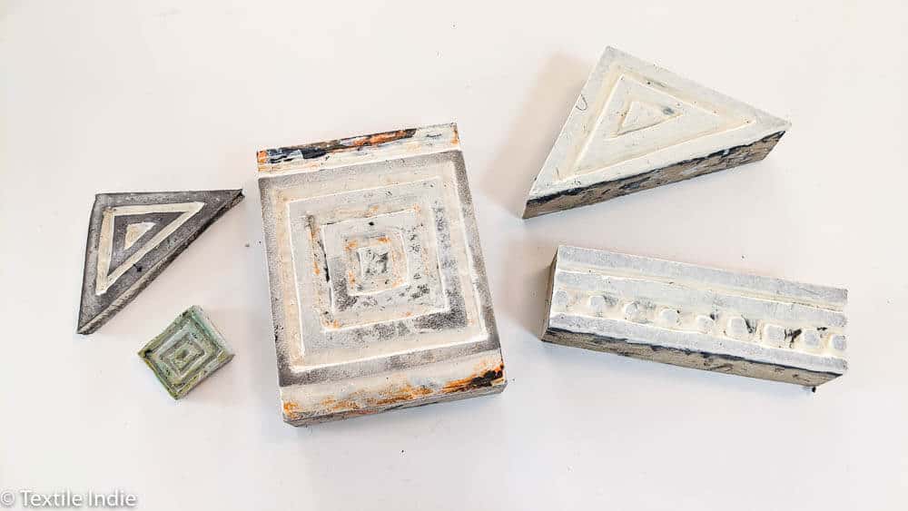 Block Printing with Acrylic Paint