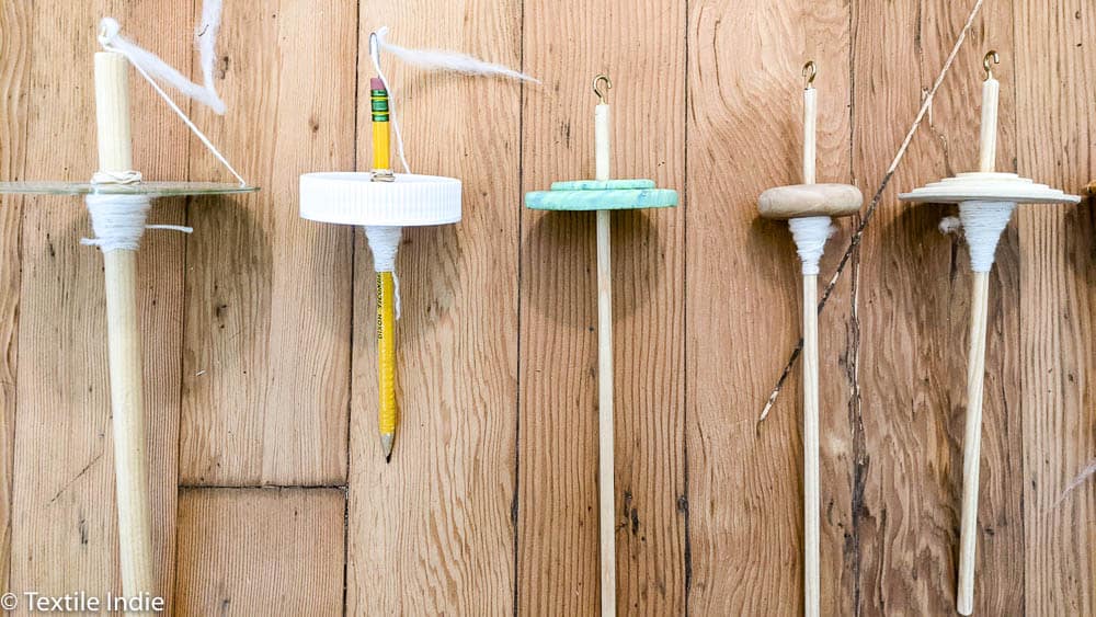5 Drop Spindles You Can Make At Home