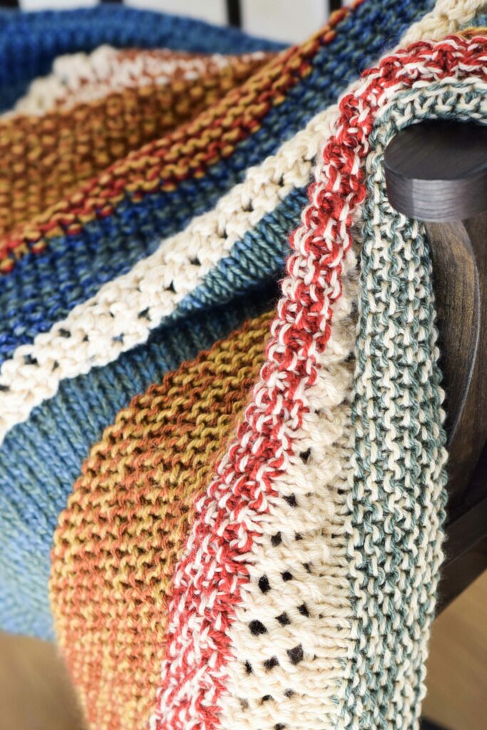 Mama in a stitch scrappy blanket pattern 